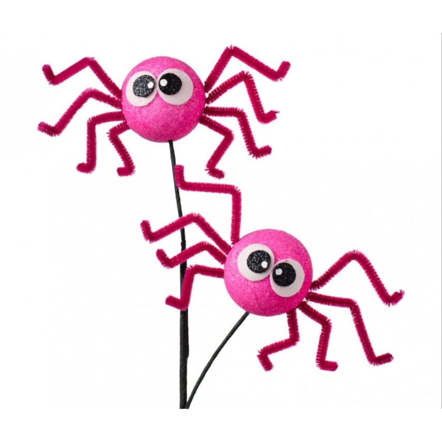 21" Silly Spider Spray: Pink