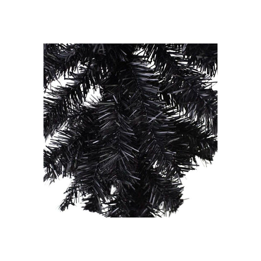 24" Pine Teardrop Swag, 55 Tips: Black