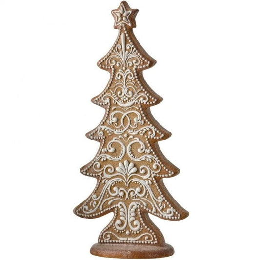 24" Resin Gingerbread Tree
