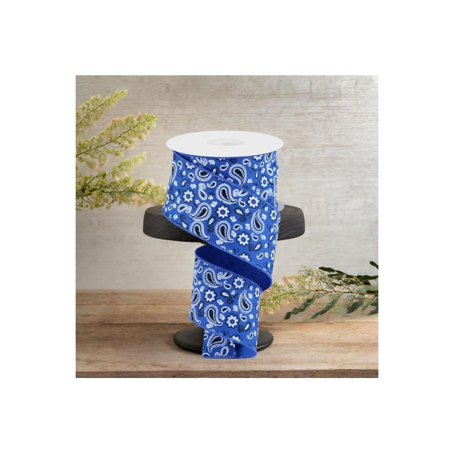 2.5" Bandana Ribbon: Royal Blue (10 Yards)