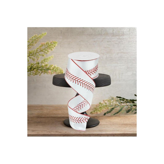 2.5" Baseball Stitching Ribbon (10 Yards)