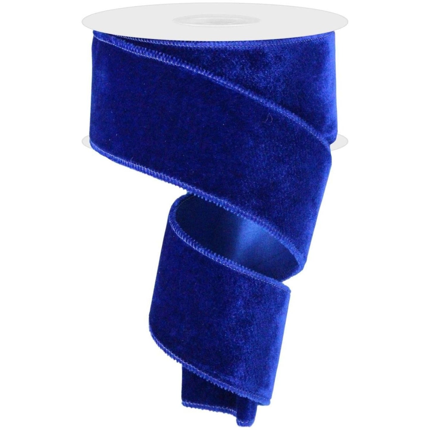 2.5" Deluxe Velvet Ribbon: Royal Blue (10 Yard)