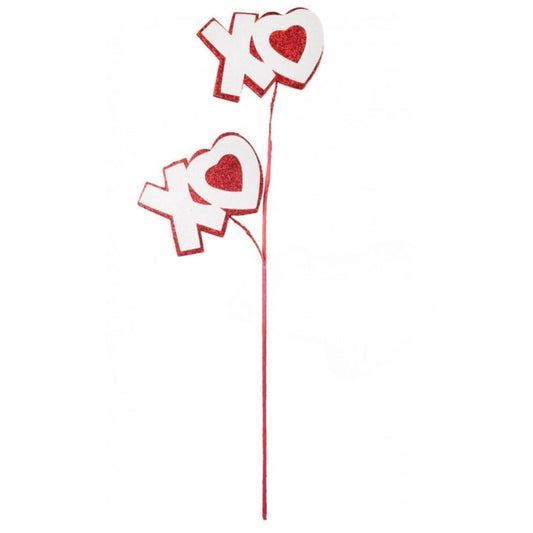 27" XOXO Heart Spray