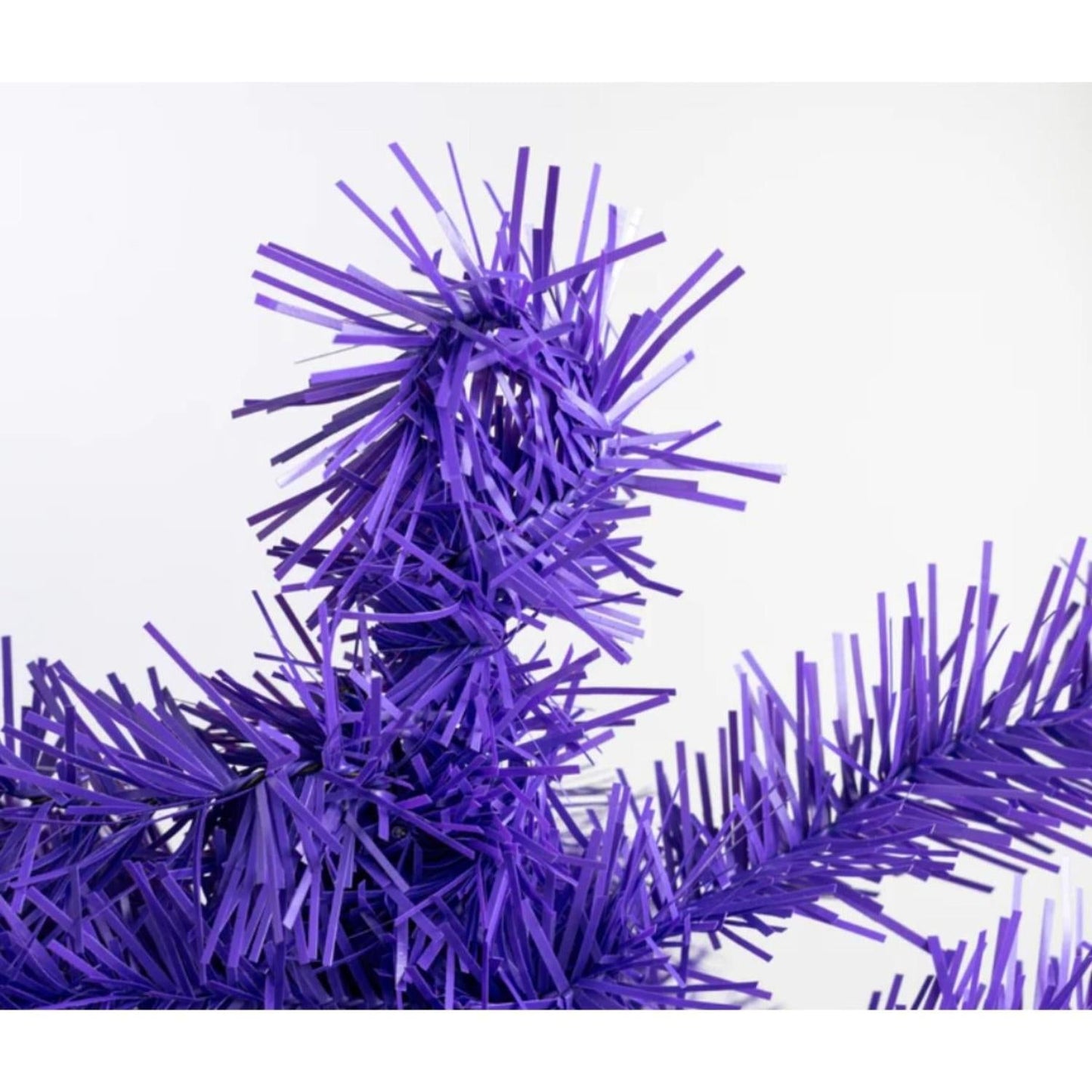 30" Pine Teardrop Swag, 70 Tips: Purple