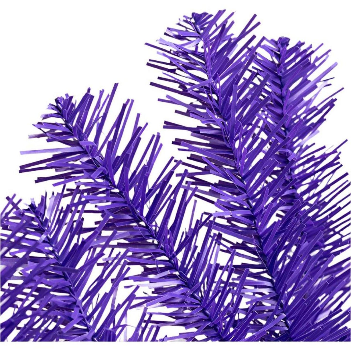 30" Pine Teardrop Swag, 70 Tips: Purple