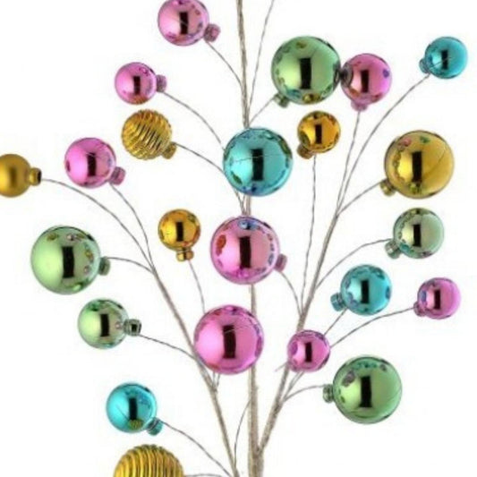 31" Shiny Matte Ball Spray: Pastel