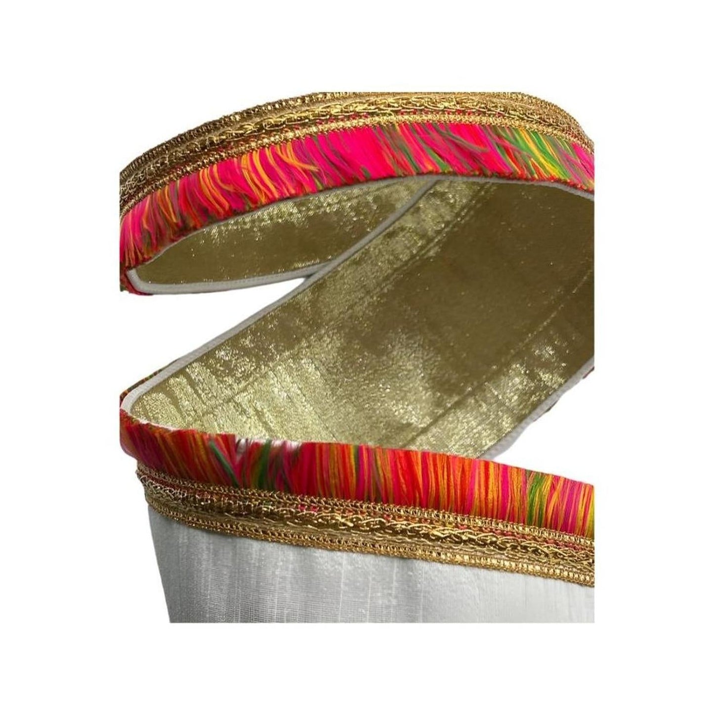 4" Multi Festival Fringe Ribbon: Multi (10 Yards)