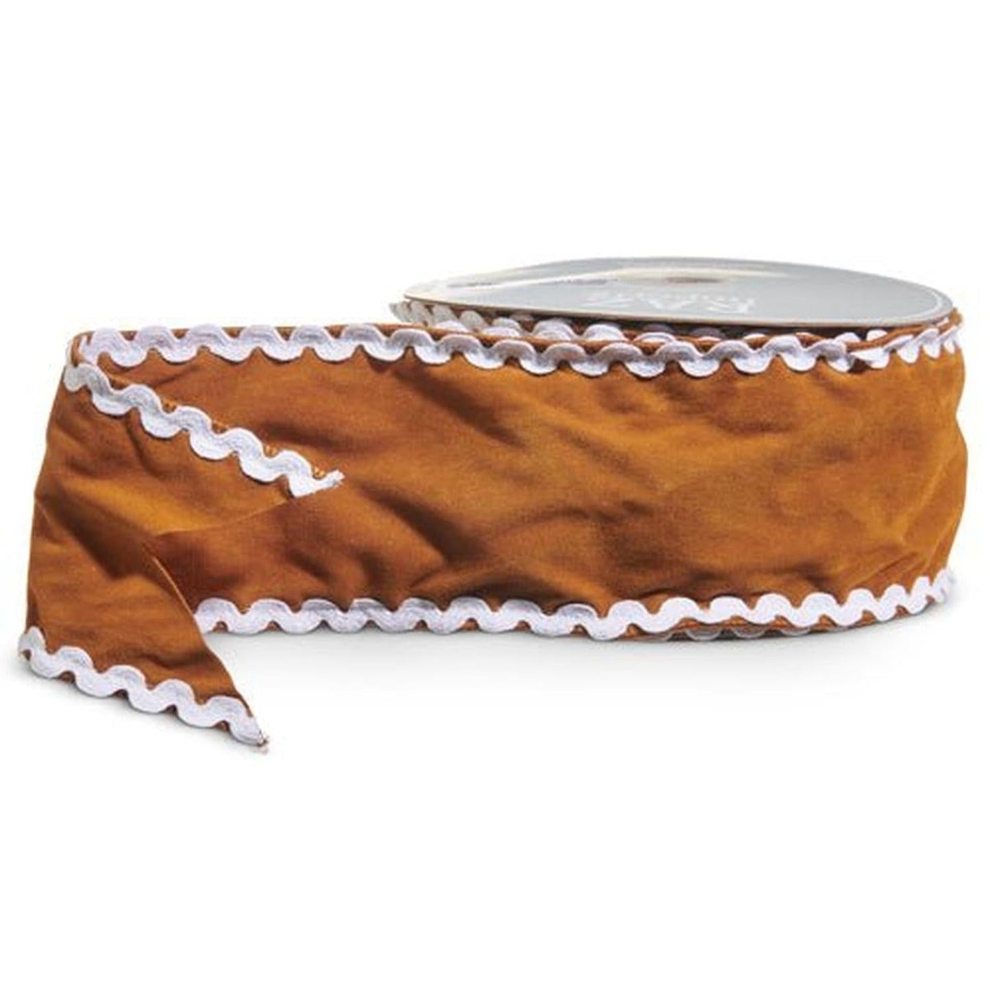 4" Sueded Gingerbread Ribbon (10 Yards)