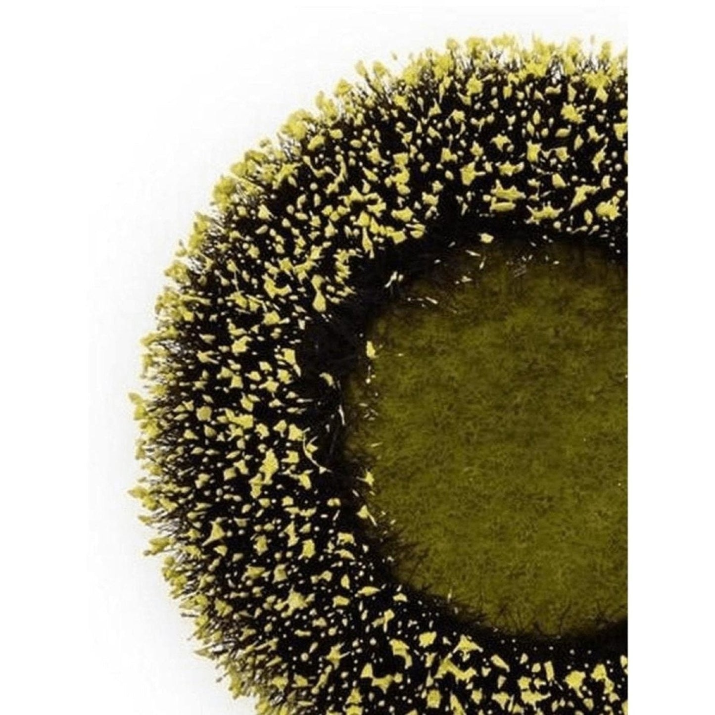 4.25" Sunflower Flower Center: Yellow/Black