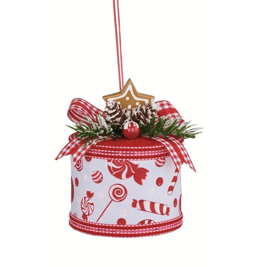 5" Gingerbread Gift Box Ornament