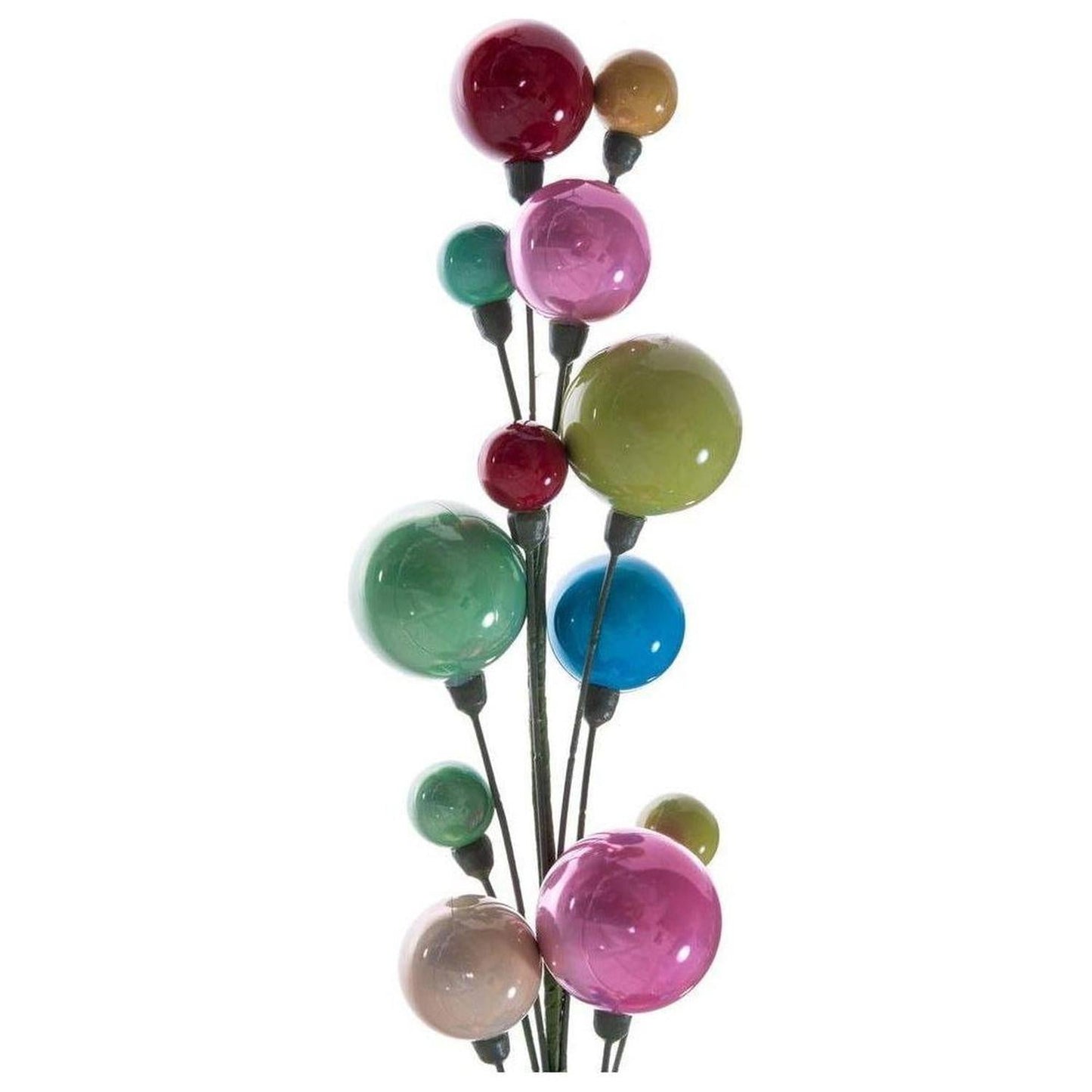 6' Ball Branch Garland: Multicolor