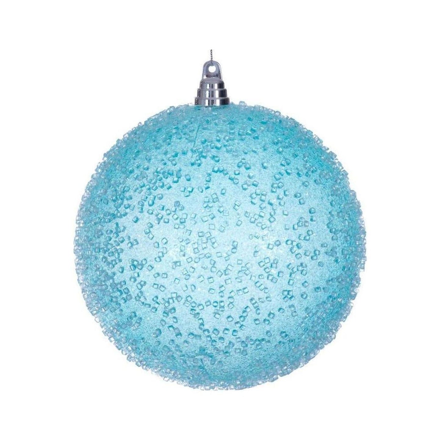 8" Baby Blue Icy Sugar Ball