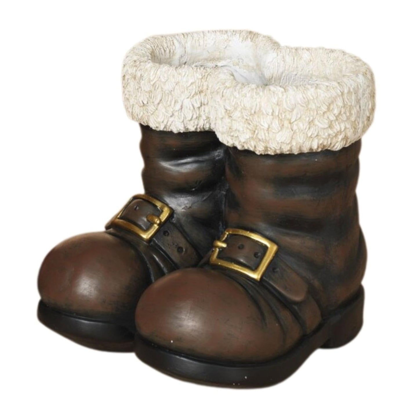 8.5" Magnesium Santa Boots Container