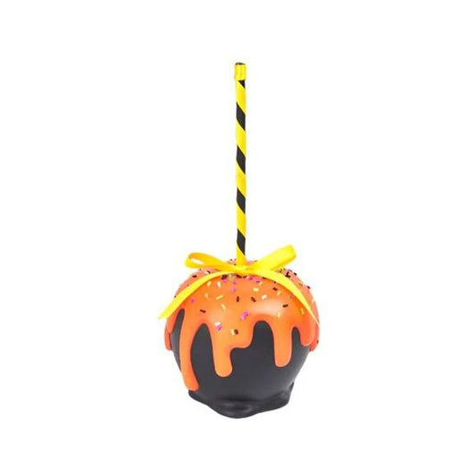 9" Orange Candy Apple