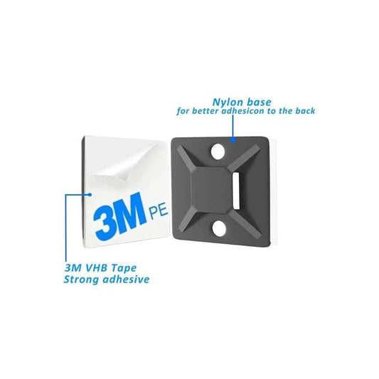 Cable Tie Mounting Squares