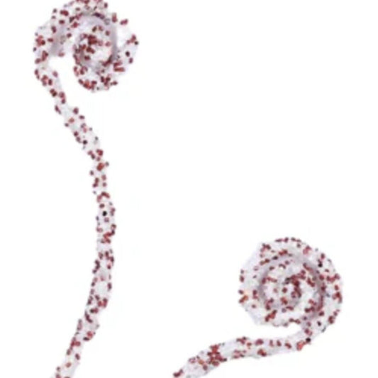 Candy Swirls Spray: Red/White