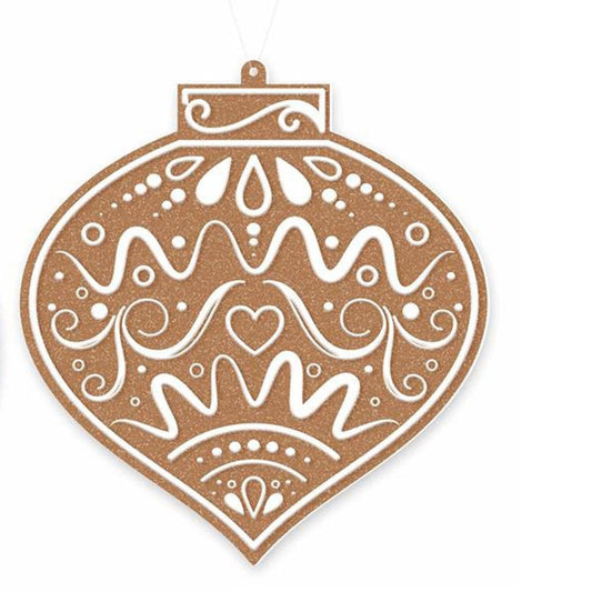 Double Sided Gingerbread Ornament (Asst 2)