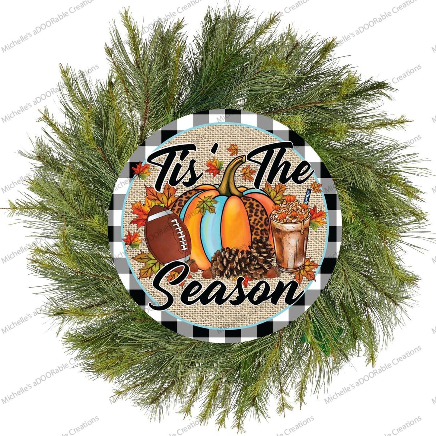 Fall Football Tis The Season Sign
