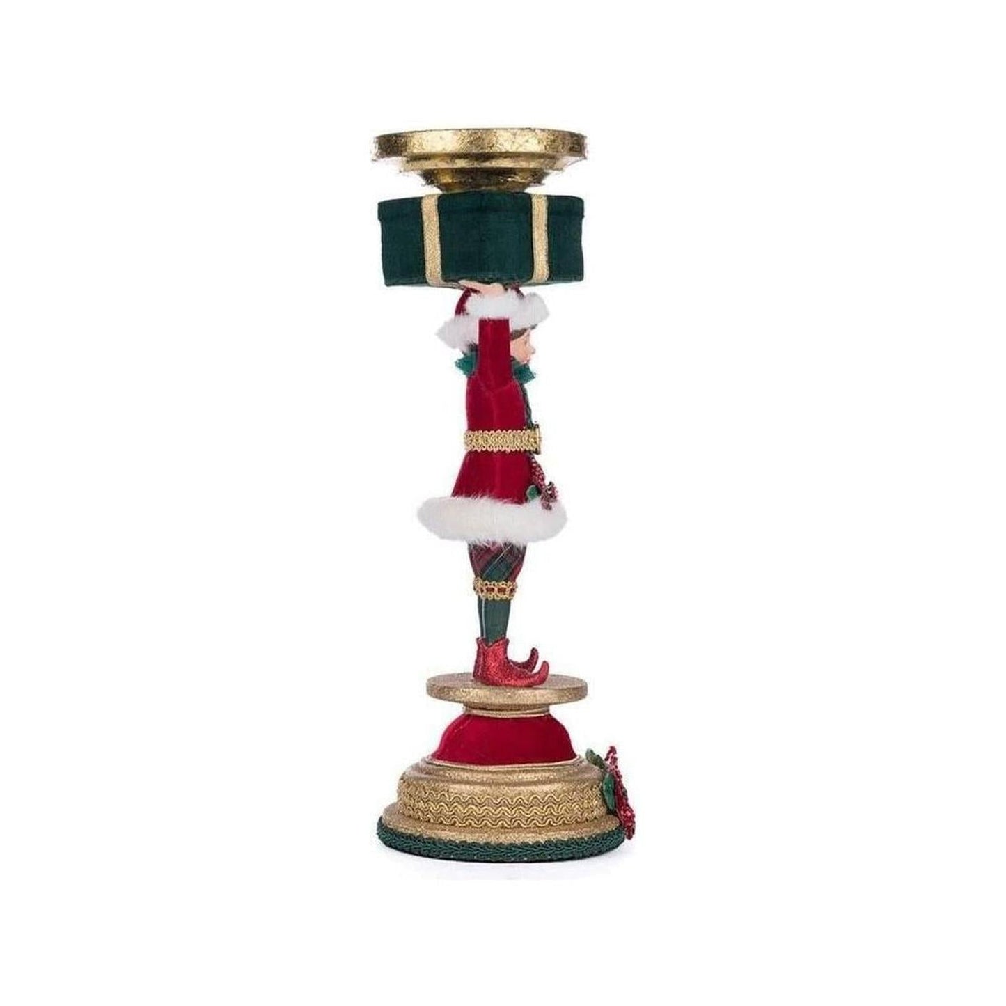 Katherine's Collection 13" Holiday Magic Elf Candlestick