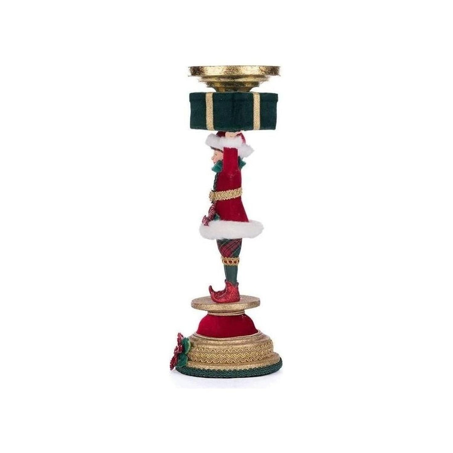 Katherine's Collection 13" Holiday Magic Elf Candlestick