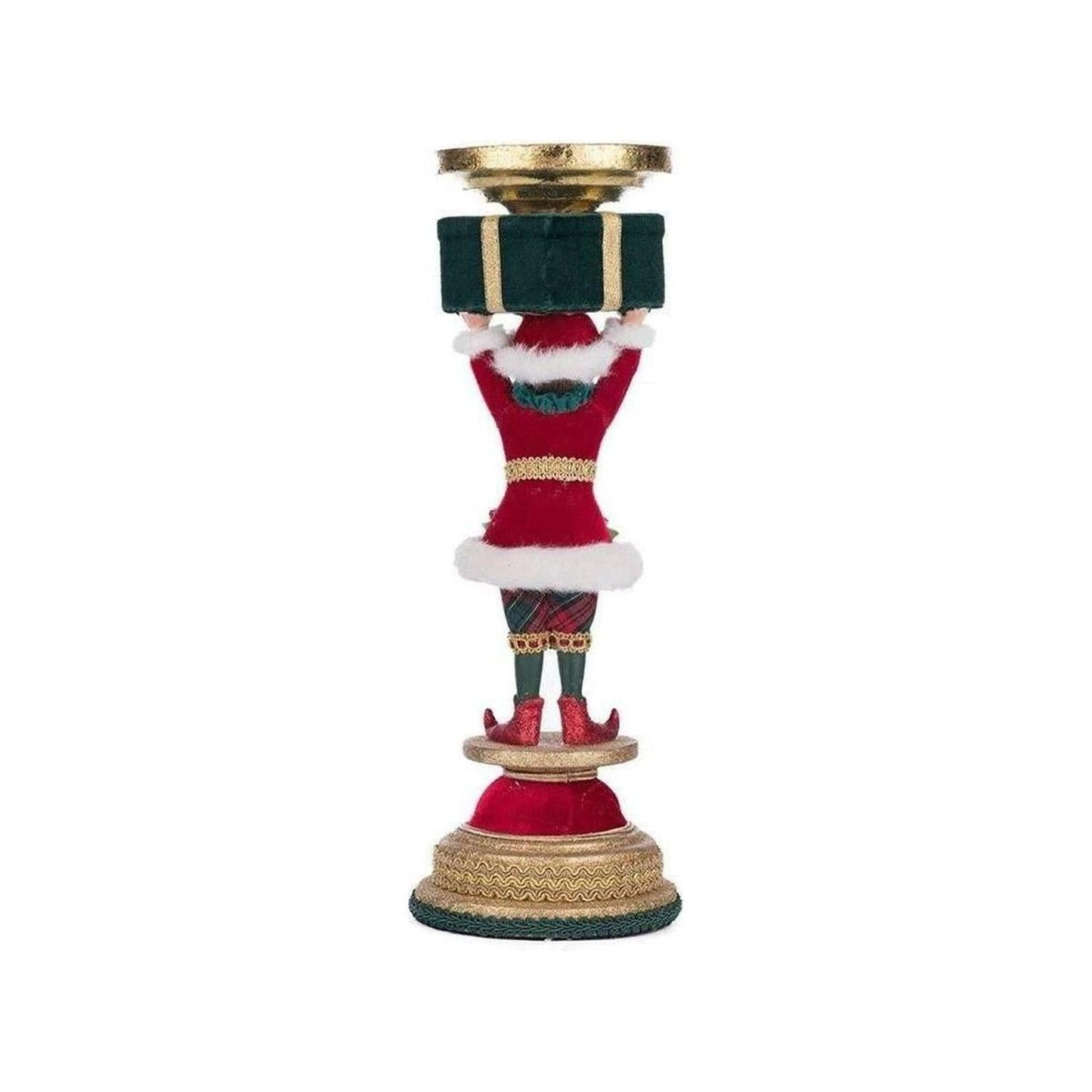 Katherine's Collection 13" Holiday Magic Elf Candlestick