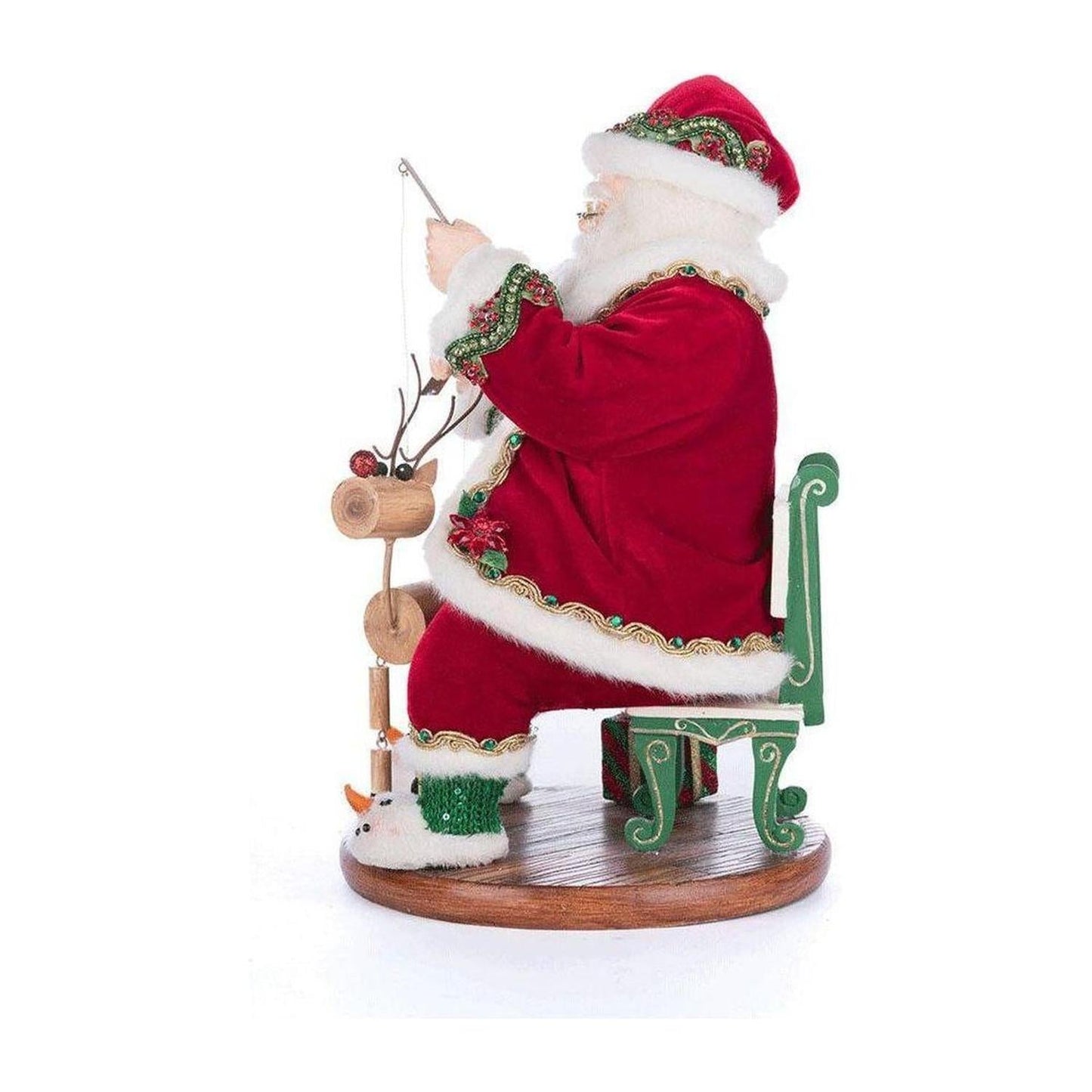 Katherine's Collection 14" Holiday Magic Santa With Marionette