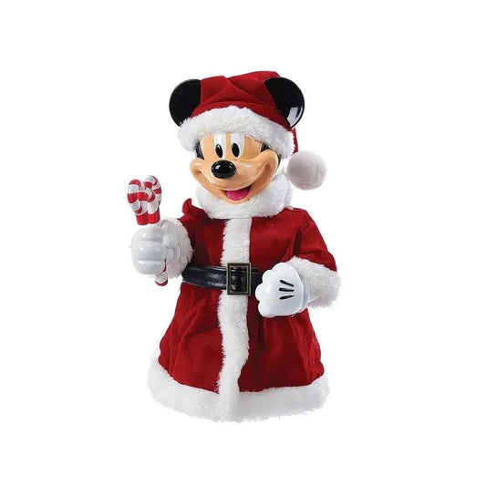 Kurt Adler 10" Disney© Mickey Mouse With Bendable Arms Treetop