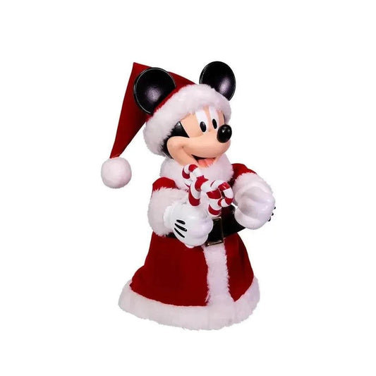 Kurt Adler 10" Disney© Mickey Mouse With Bendable Arms Treetop