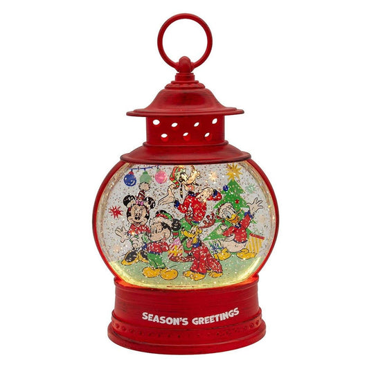 Kurt Adler 10-Inch Disney Lantern with Spinning Glitter Water