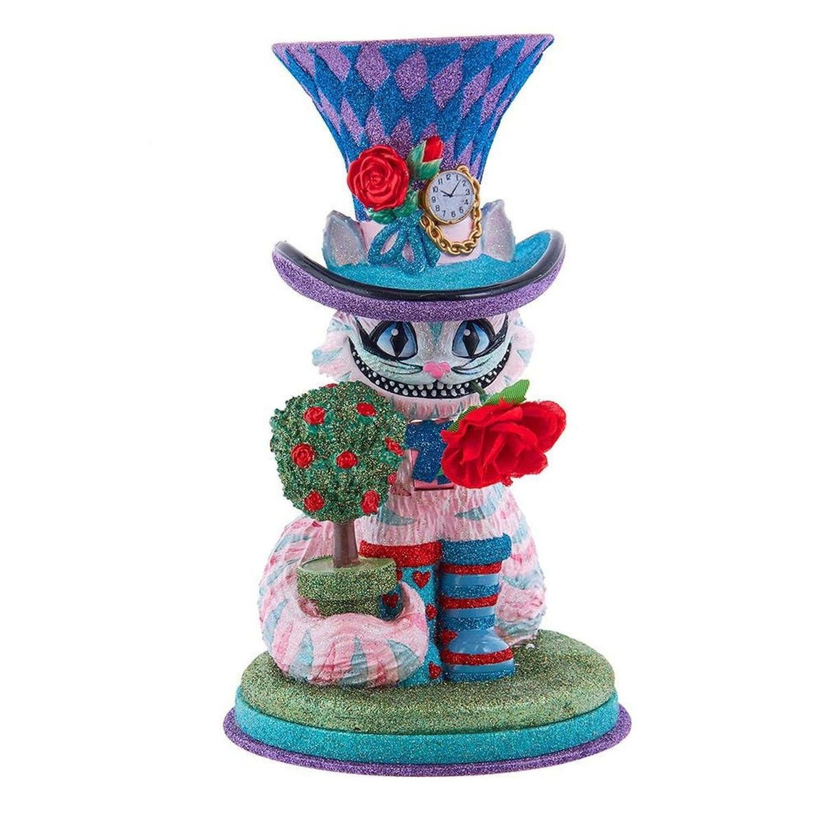 Kurt Adler 10-Inch Hollywood Nutcrackers Cheshire Cat Nutcracker