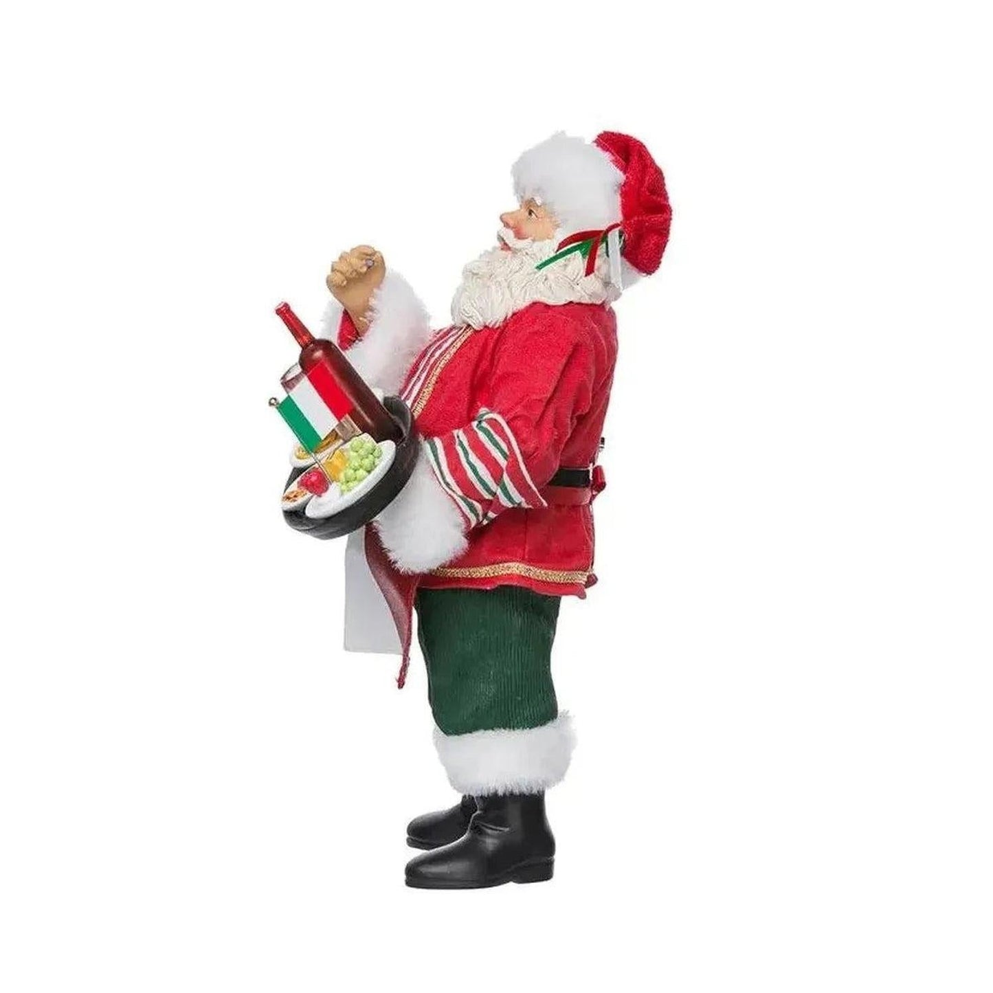 Kurt Adler 10.5-Inch Musical Italian Santa