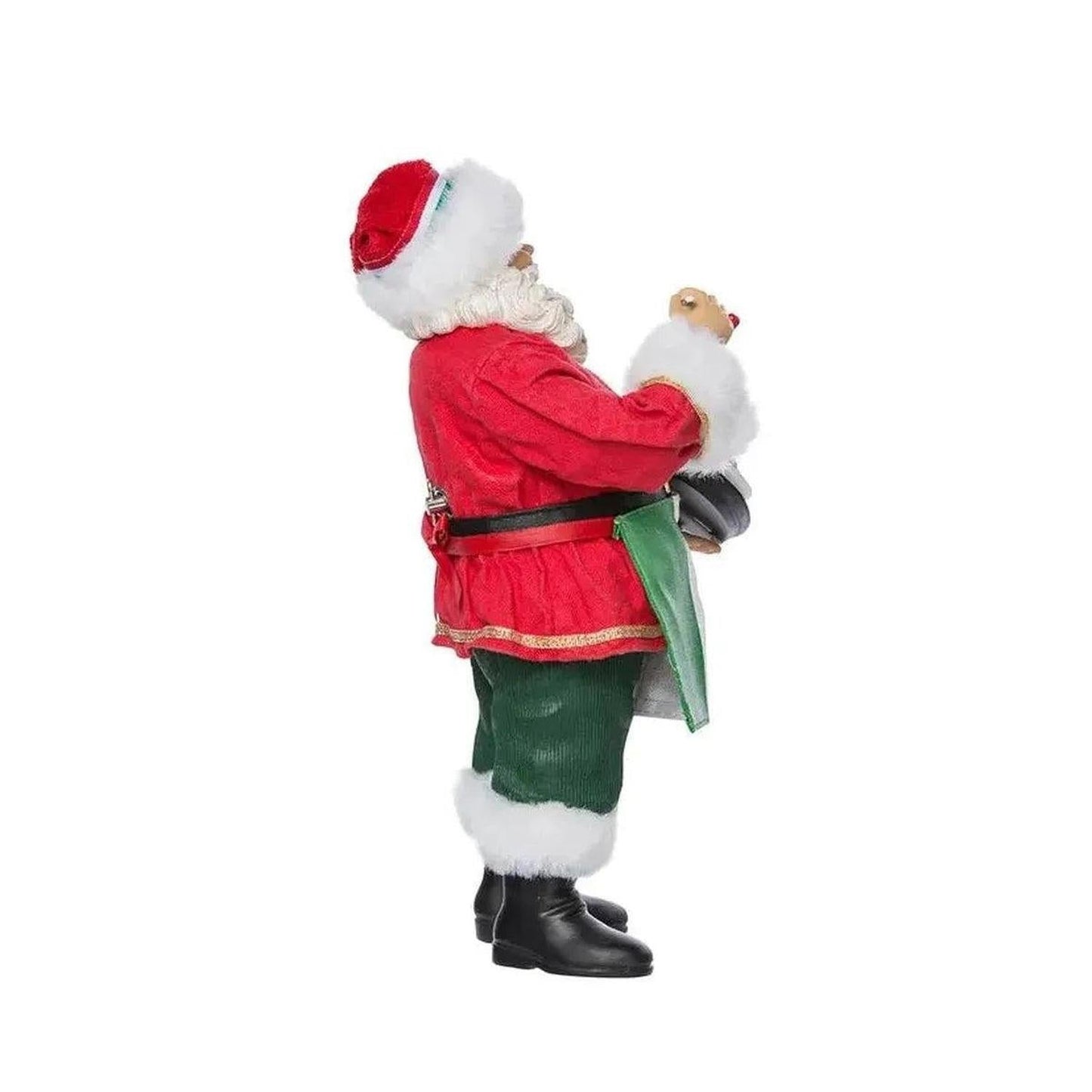 Kurt Adler 10.5-Inch Musical Italian Santa