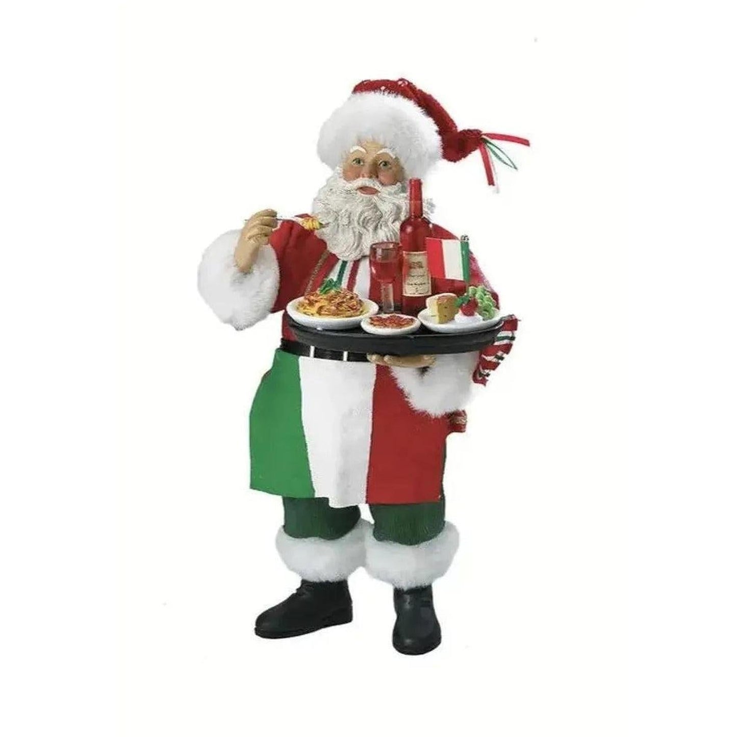 Kurt Adler 10.5-Inch Musical Italian Santa