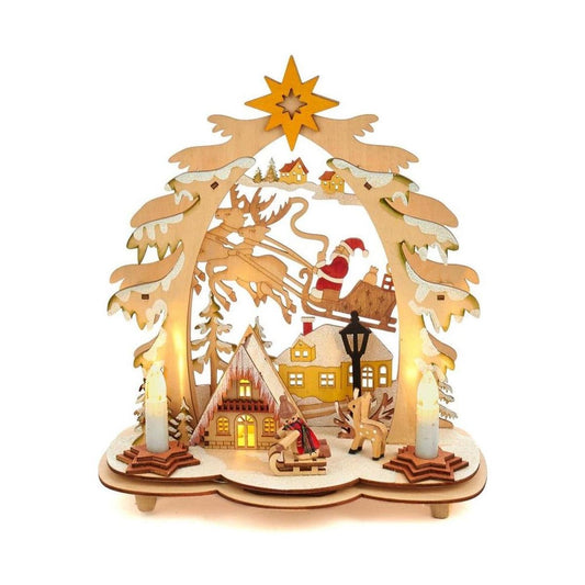 Kurt Adler 10.82" Battery-Operated Village LED House