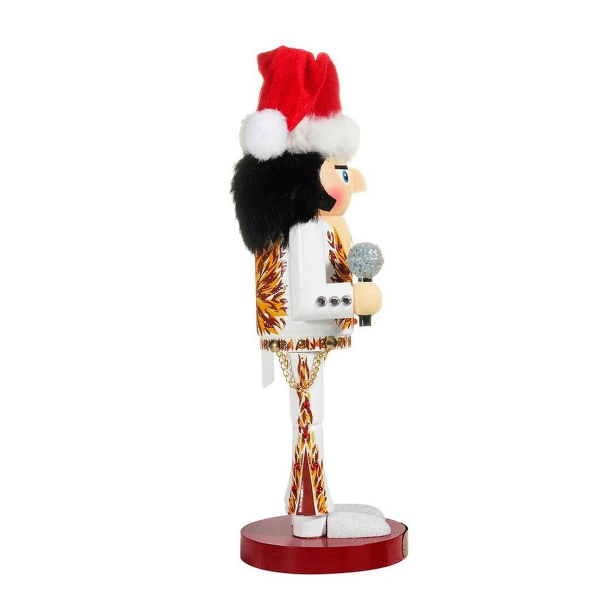 Kurt Adler 11-Inch Elvis® in Flame Suit Nutcracker