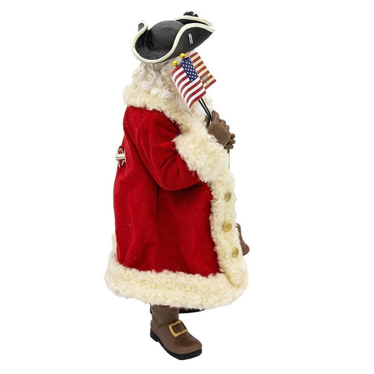 Kurt Adler 11 Inch Fabriché 250th Anniversary of America Musical Santa
