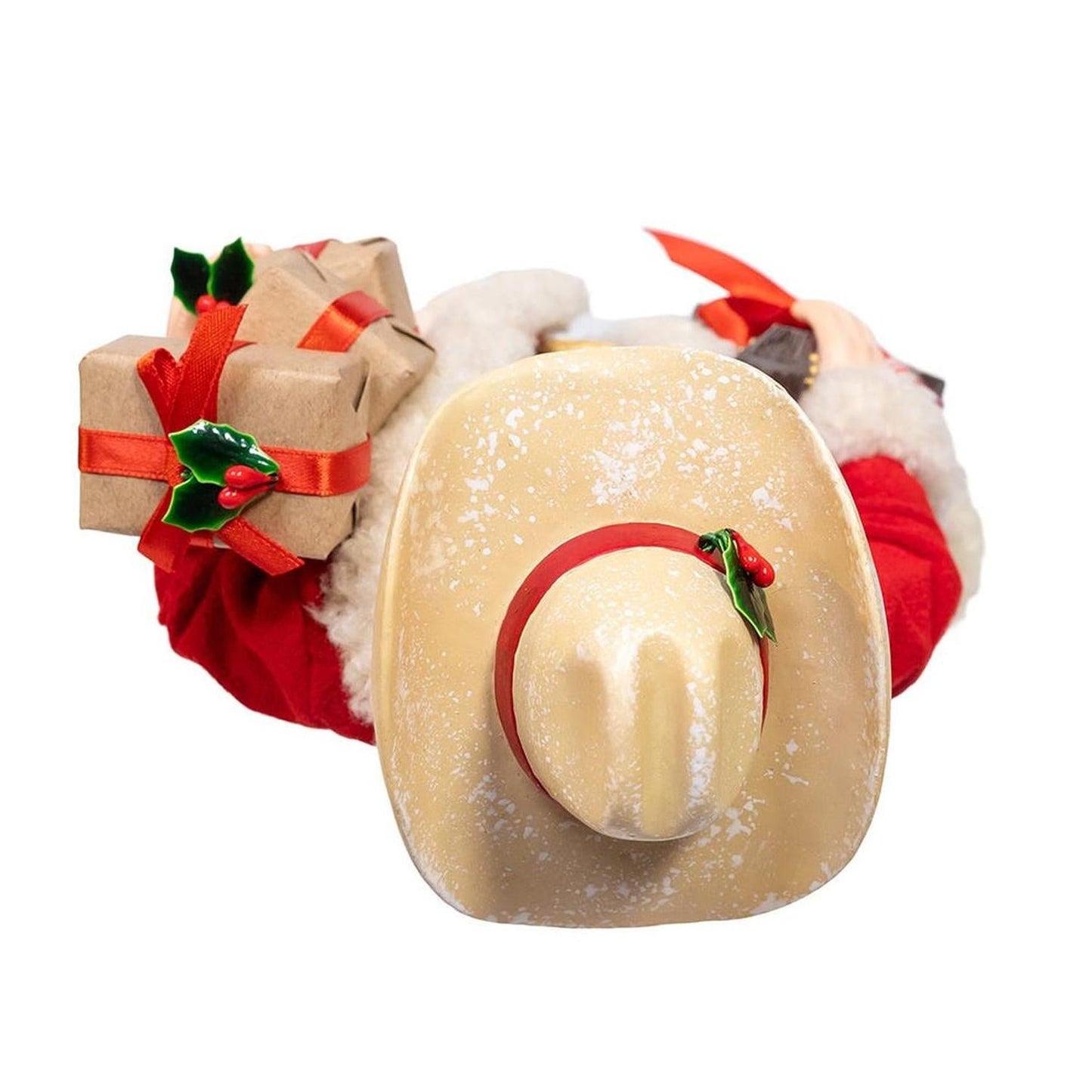 Kurt Adler 11-Inch Fabriché Western Santa with Guitar