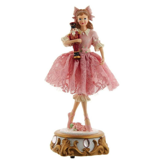 Kurt Adler 11.25" Clara Ballet Nutcracker Musical Deco