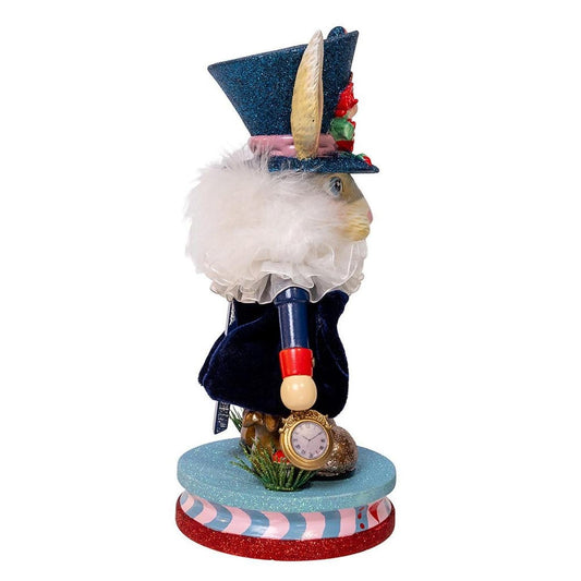 Kurt Adler 12-Inch Hollywood Nutcrackers White Rabbit Nutcracker