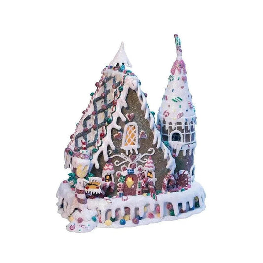 Kurt Adler 13-Inch Claydough Gingerbread Inn