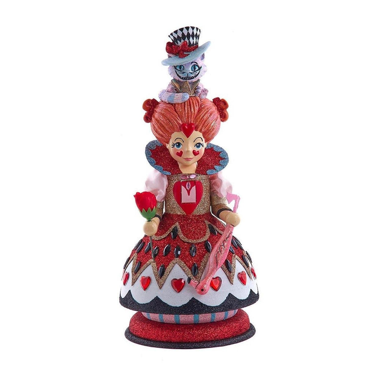 Kurt Adler 13-Inch Hollywood Nutcrackers Queen Of Hearts Nutcracker