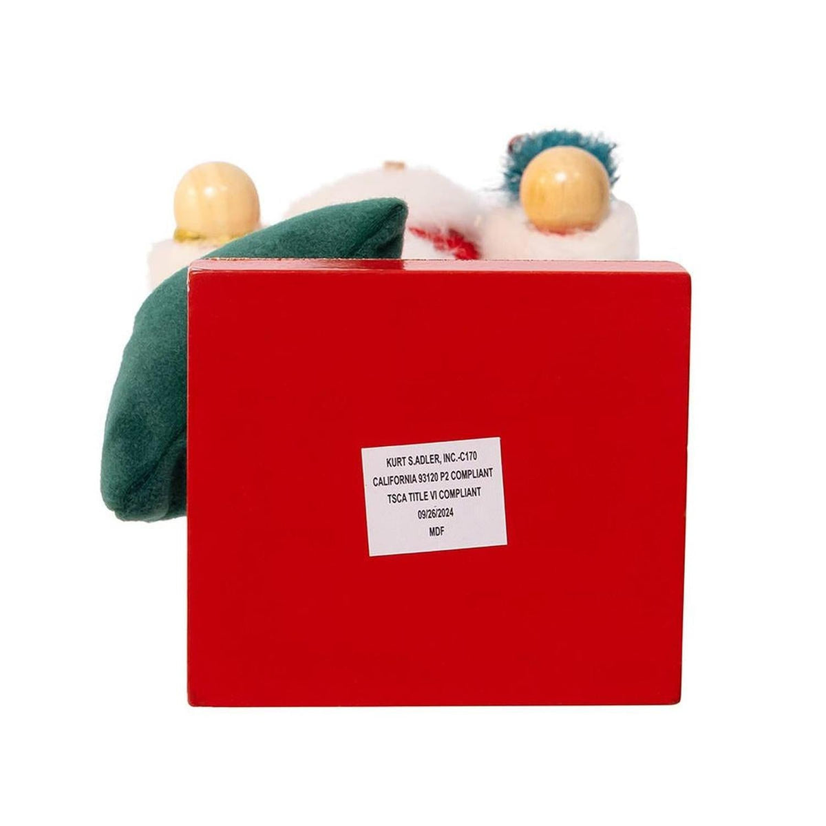Kurt Adler 15-Inch Santa With Gifts and Tree Nutcracker