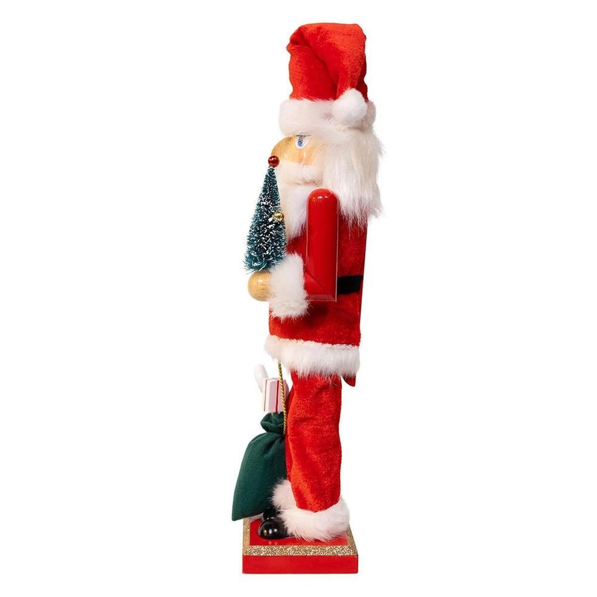 Kurt Adler 15-Inch Santa With Gifts and Tree Nutcracker