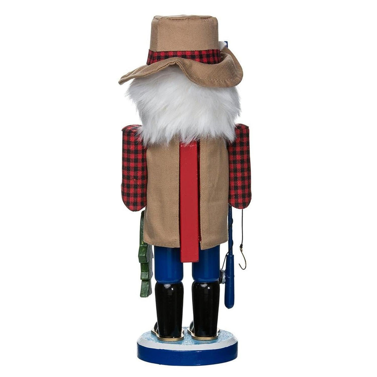 Kurt Adler 15-Inch Wooden Fisherman Nutcracker
