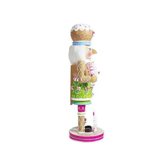 Kurt Adler 16-Inch Wooden Gingerbread Nutcracker