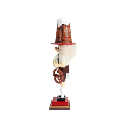 Kurt Adler 17.5" Hollywood Nutcrackers™ Beer and Pretzel Nutcracker