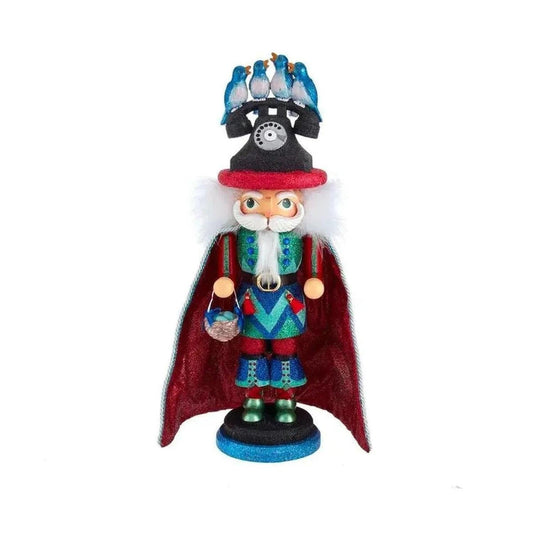 Kurt Adler 17.5" Hollywood Nutcrackers™ Four Calling Birds