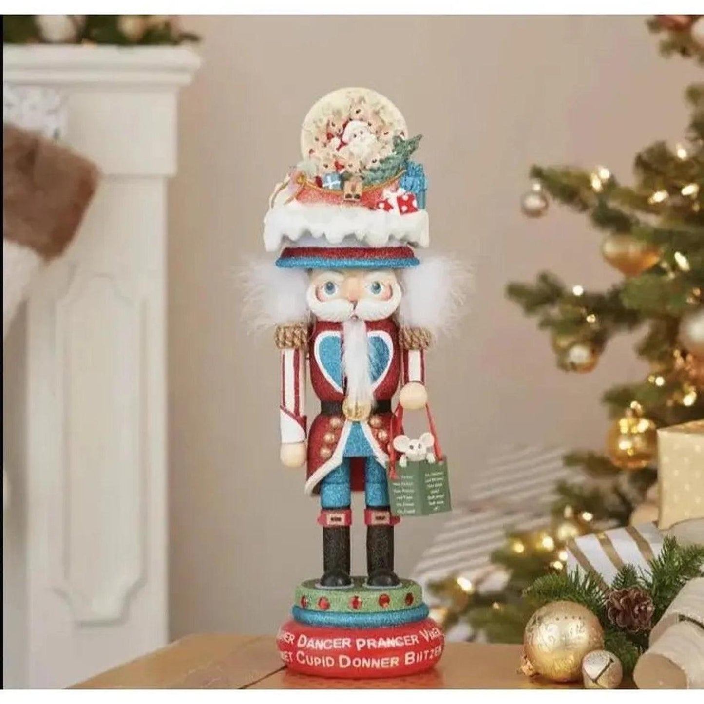 Kurt Adler 18" Hollywood Nutcrackers™ Now Dasher, Now Dancer... Nutcracker