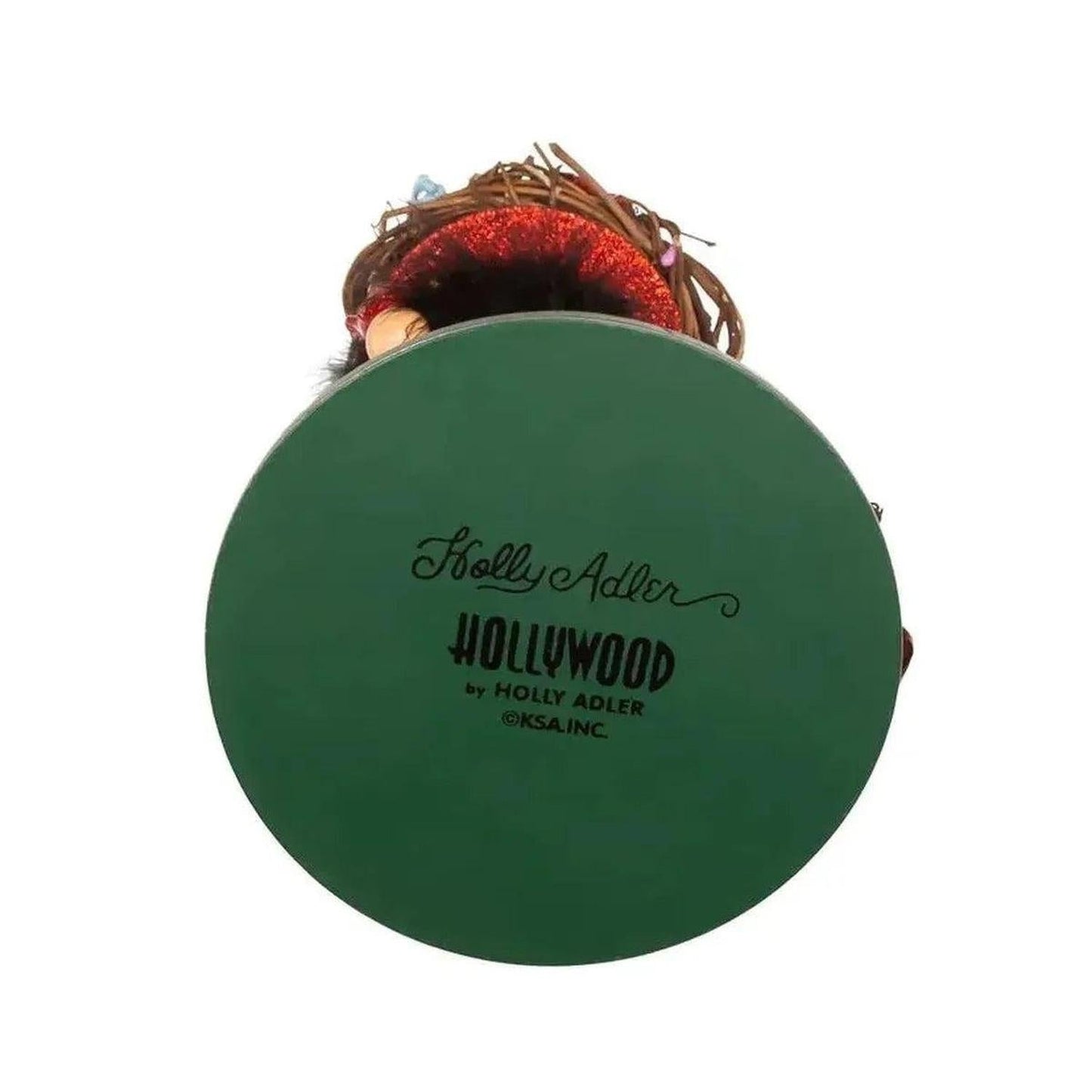 Kurt Adler 19.5" Hollywood Nutcrackers™ Cardinal In Tree Hat Nutcracker