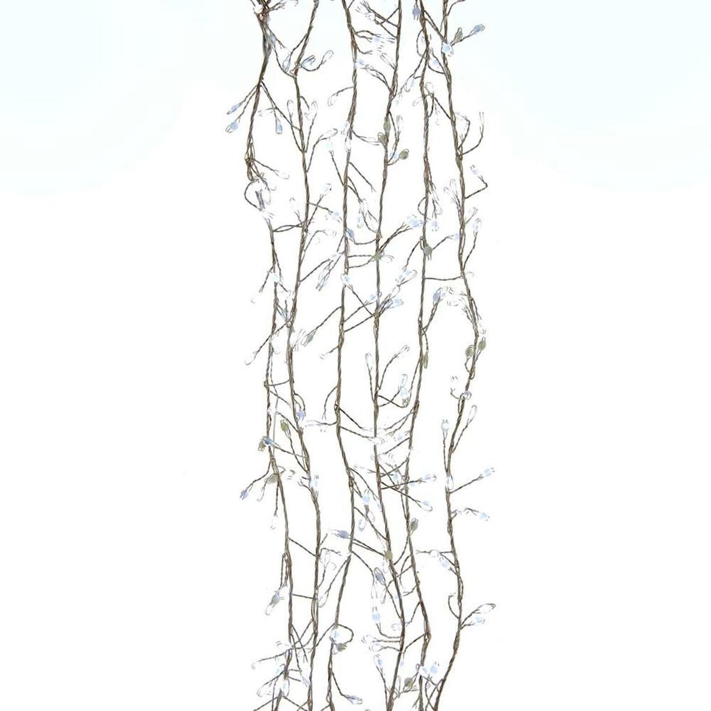 Kurt Adler 300-Light Cluster Garland Cool White LED Twinkle Lights